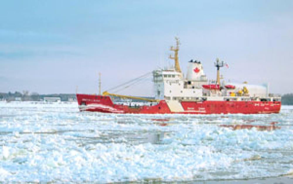 The icebreaker CCGS Martha L. Black.